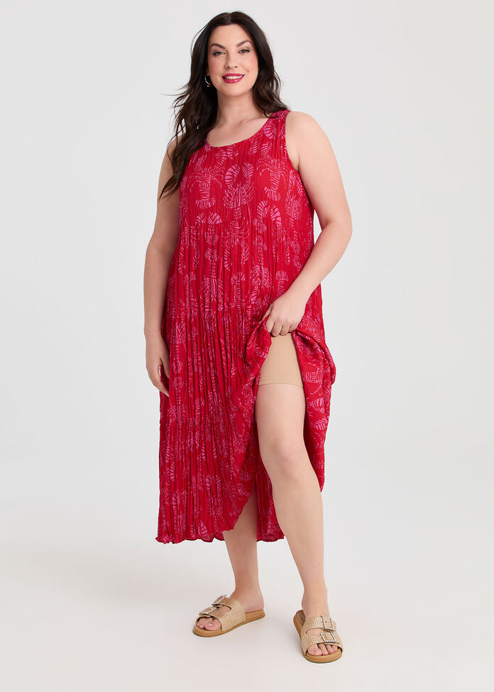 Sienna Pleat Dress, , hi-res