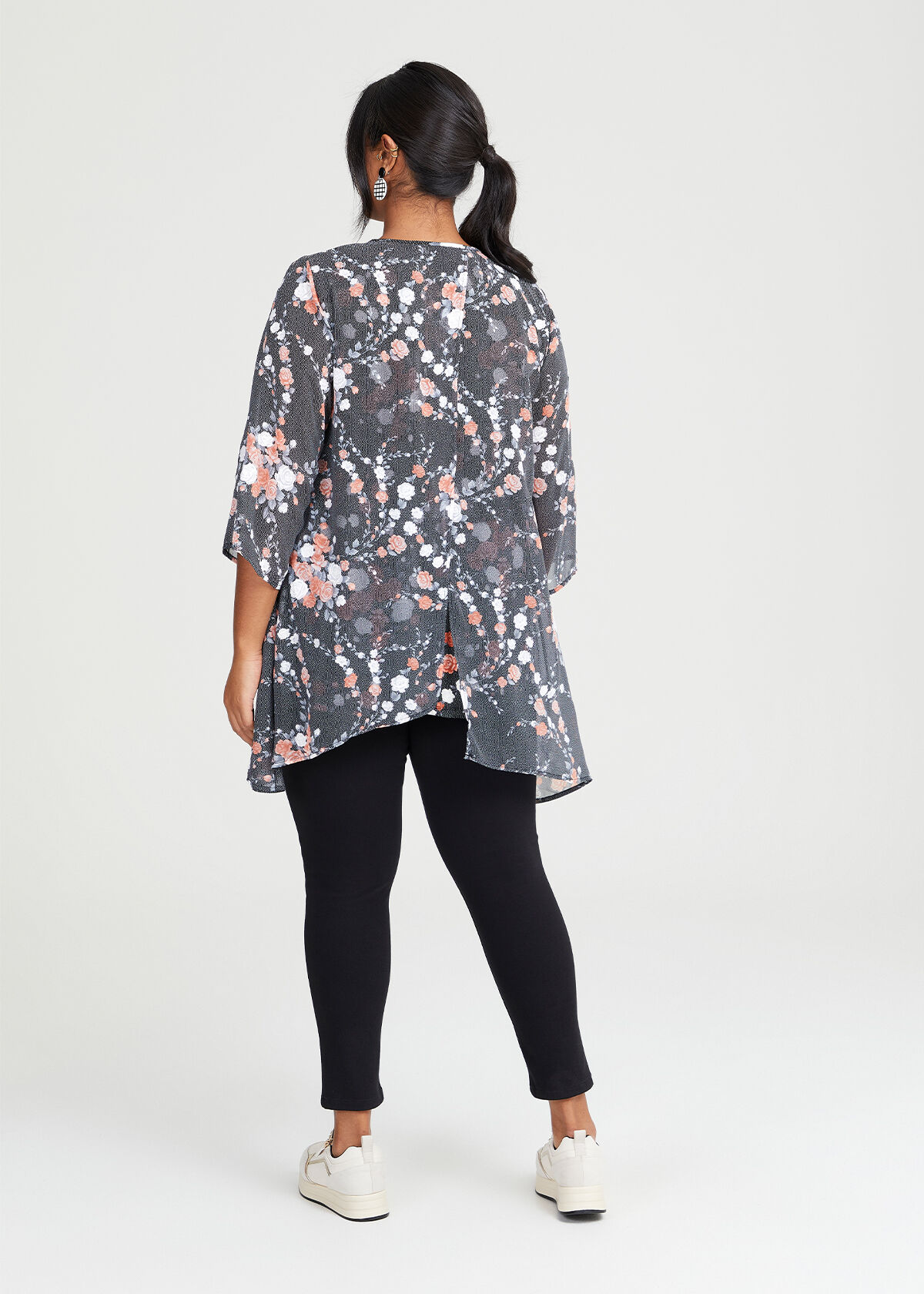 Chiffon overlay tops outlet