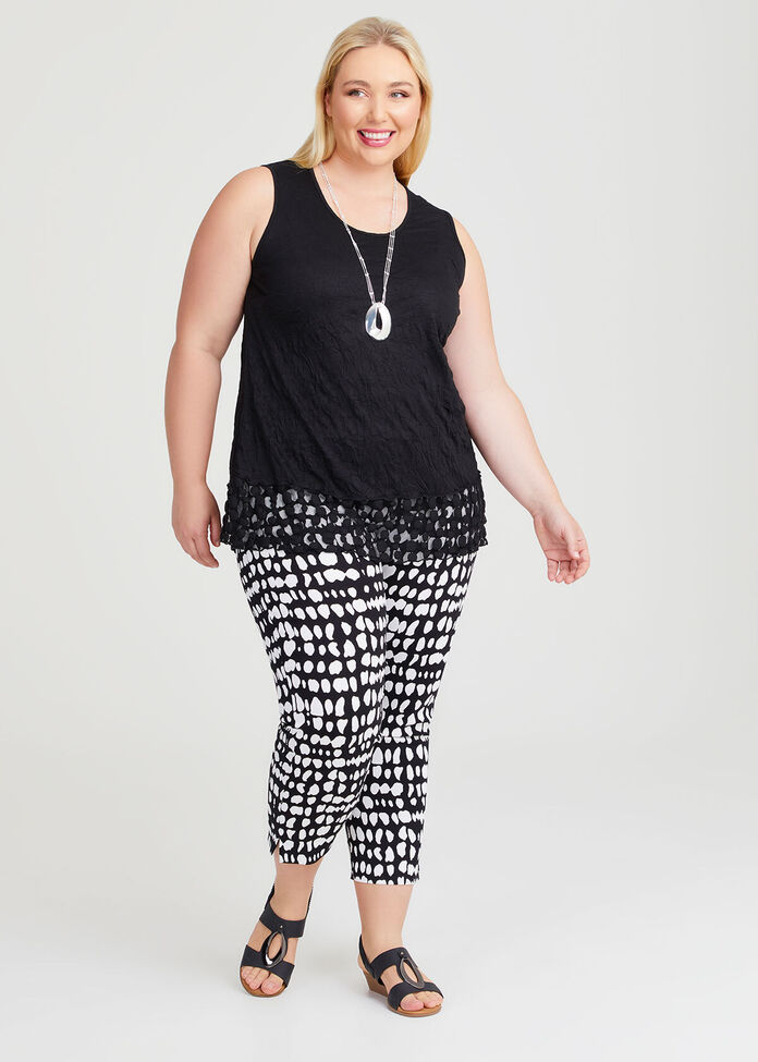 Crushed Lace Valletta Tank, , hi-res