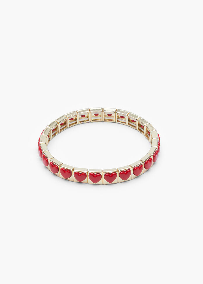 Heart Stretch Bracelet, , hi-res
