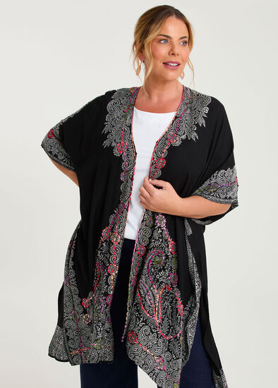 Bohemian Embroidered Cape