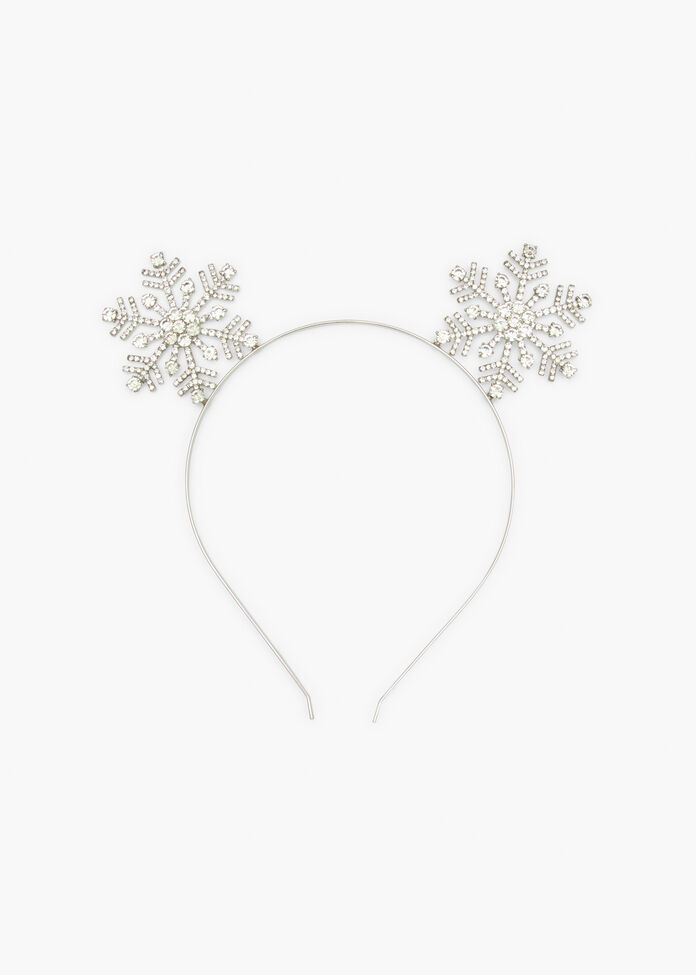 Christmas Snowflake Headband, , hi-res