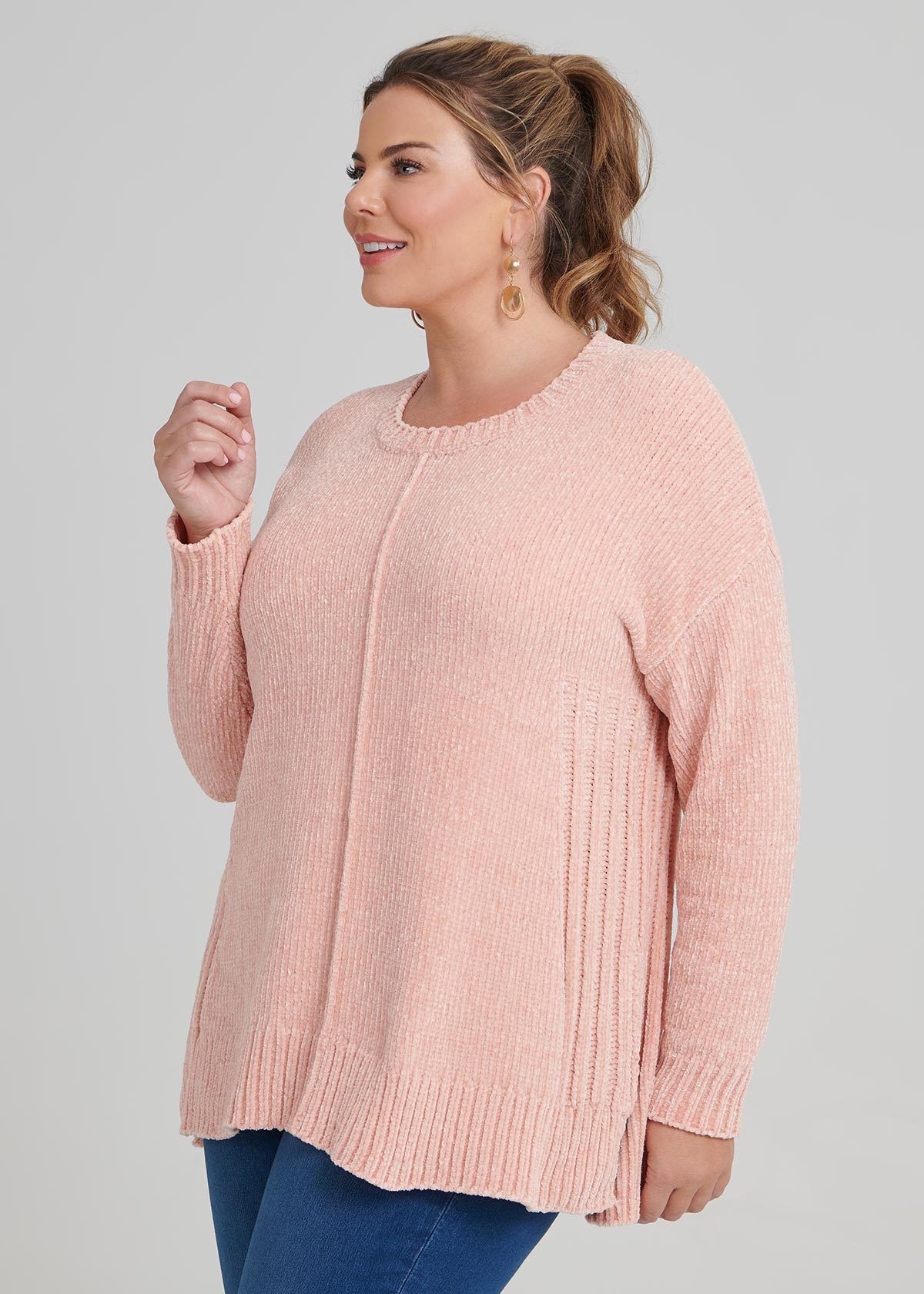 Chenille jumper outlet plus size