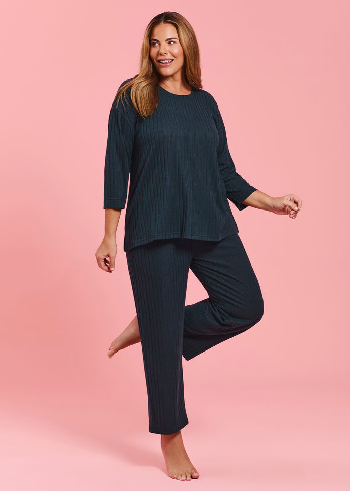 Cosy Rib Lounge Top, , hi-res