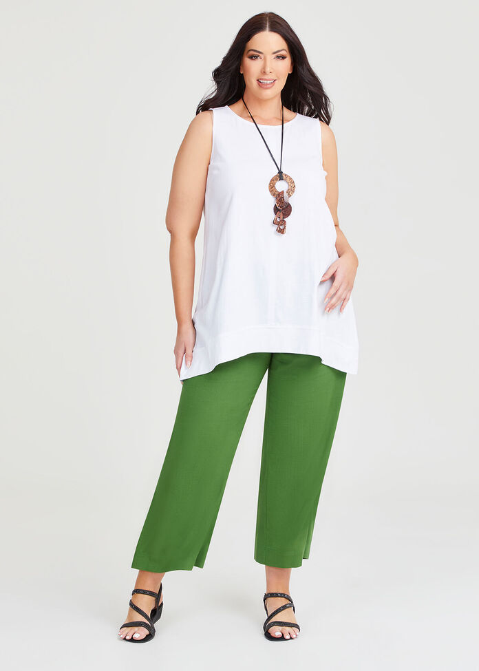 Natural Charelle Sleeveless Top, , hi-res