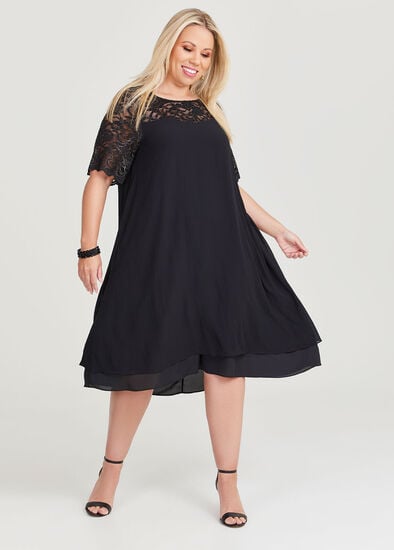 Plus Size Lily Swing Cocktail Dress