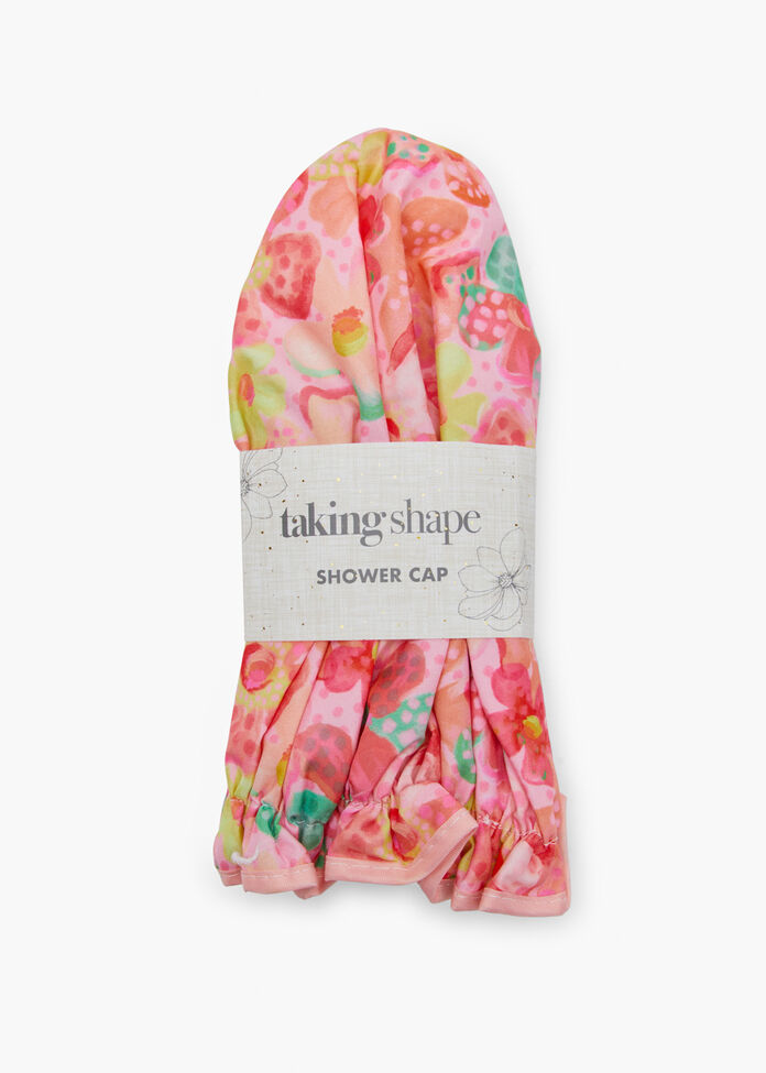 Printed Shower Cap, , hi-res
