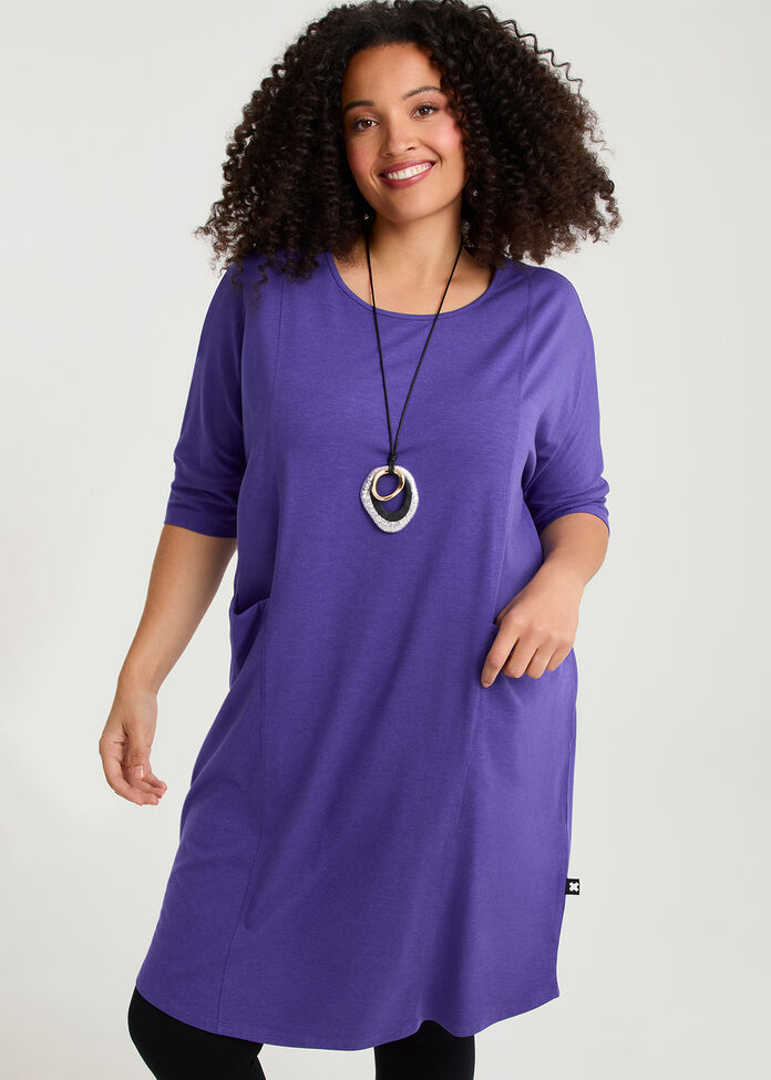 Pima Cotton Traveller Dress, , hi-res