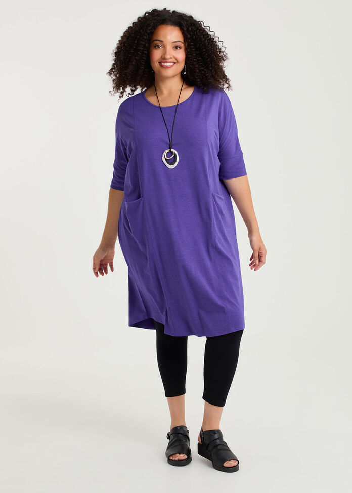 Pima Cotton Traveller Dress, , hi-res