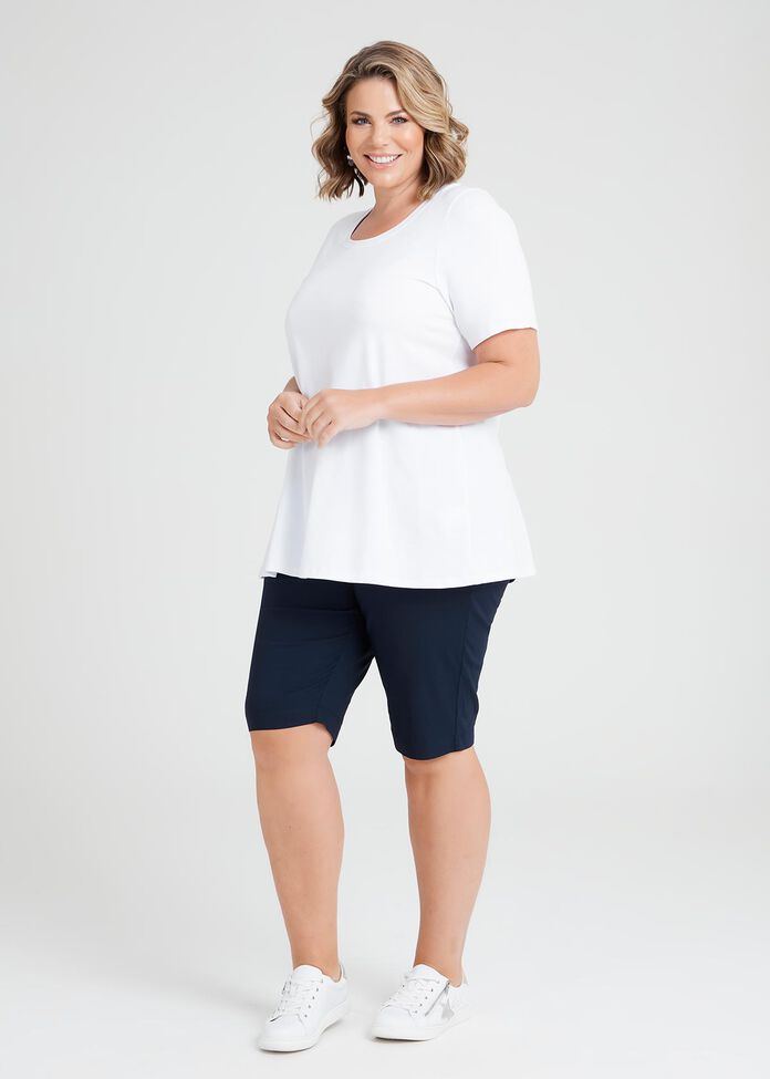 Bamboo Trapeze Summer Short, , hi-res