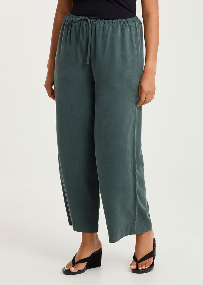 Mel Lyocell Drawstring Pant, , hi-res