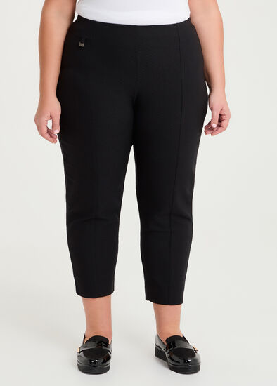 Plus Size Petite Natural Eloise Texture Pant