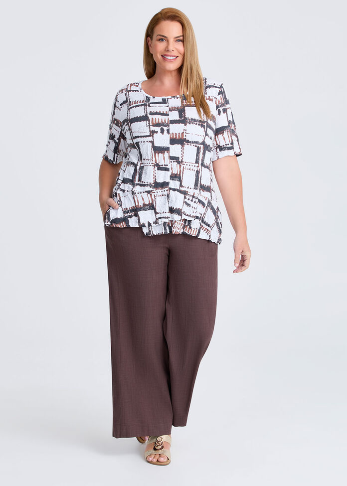 Bamboo Espresso Top, PRINT, hi-res