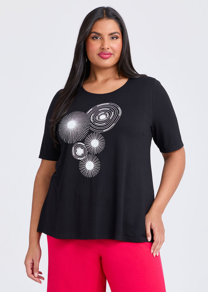 Natural Circles Top, , hi-res