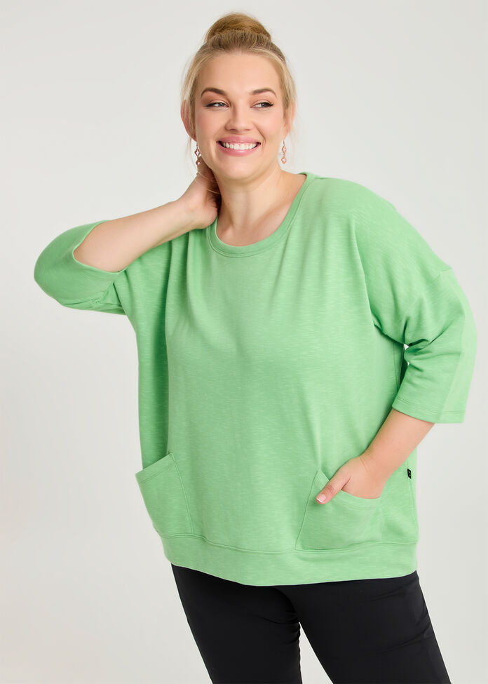 Patch Pocket Sweat, , hi-res