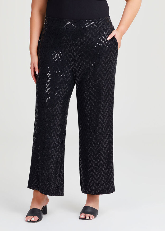 Make An Entrance Sequin Pant, , hi-res
