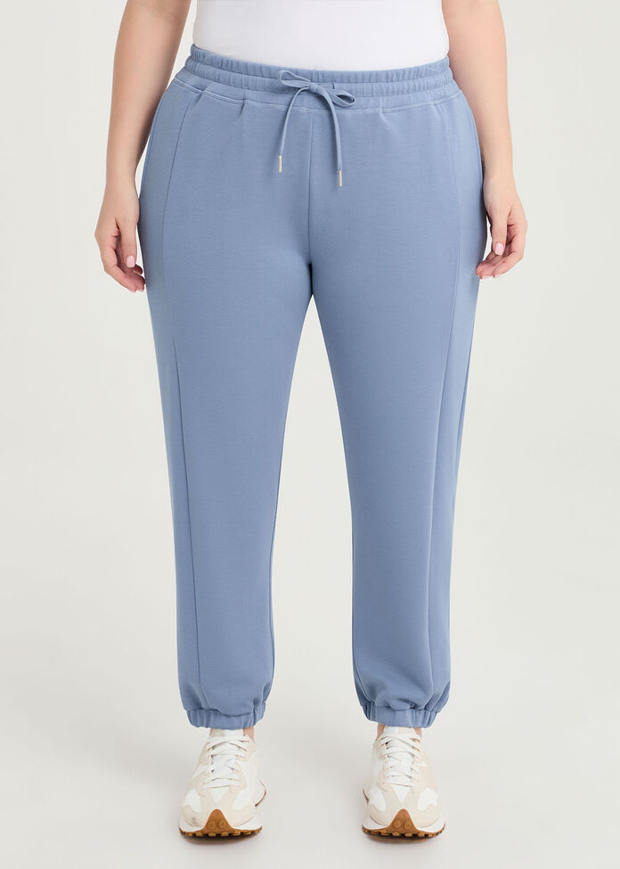 Luxe Touch Seam Detail Jogger, , hi-res