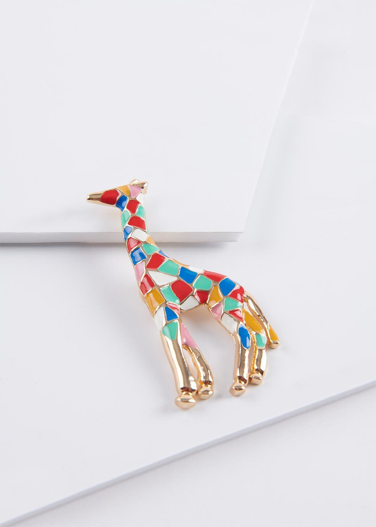 Giraffe Brooch