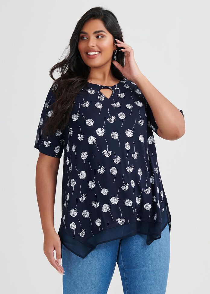 Bamboo Dandelion Top, , hi-res