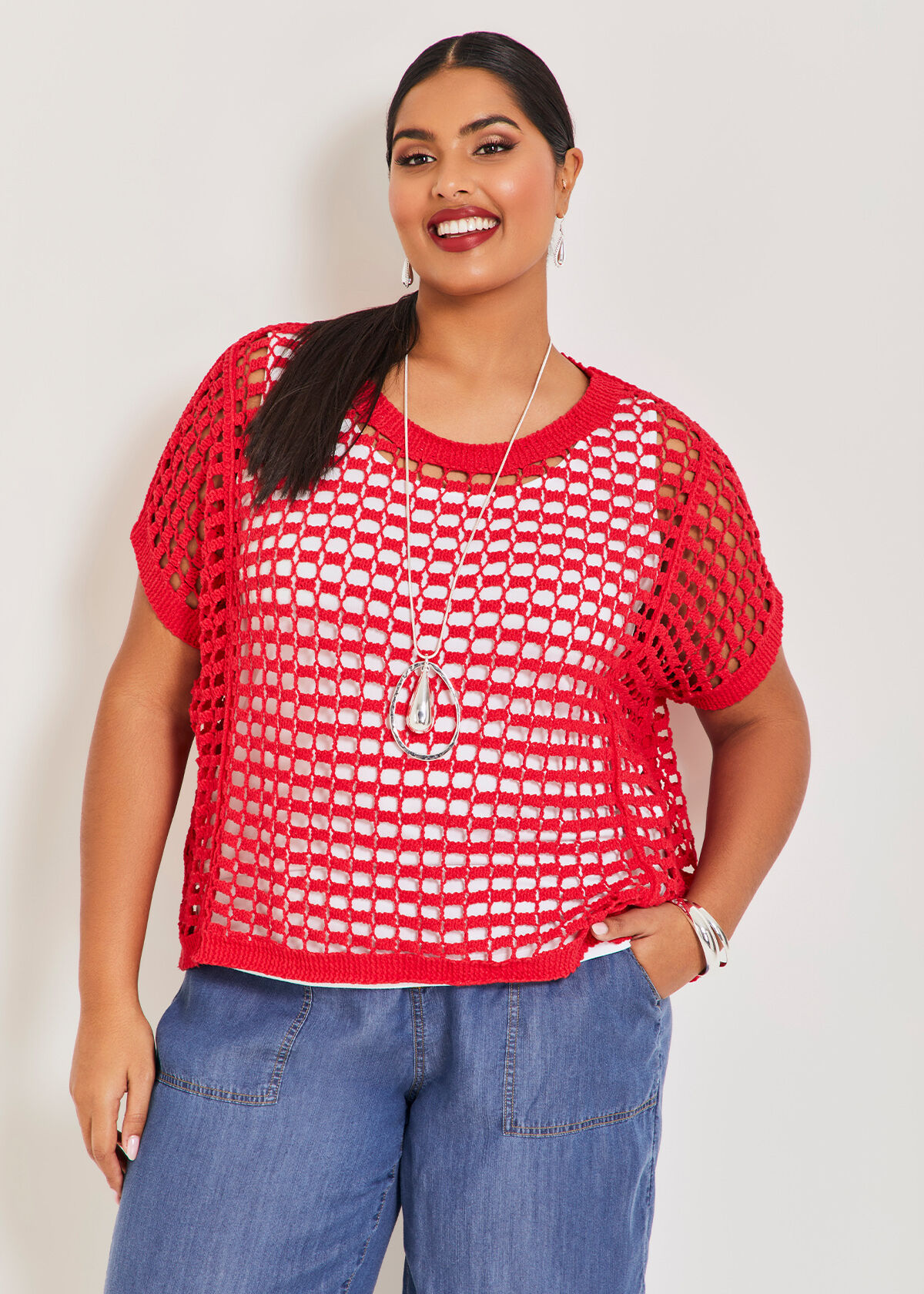 cotton crochet tops
