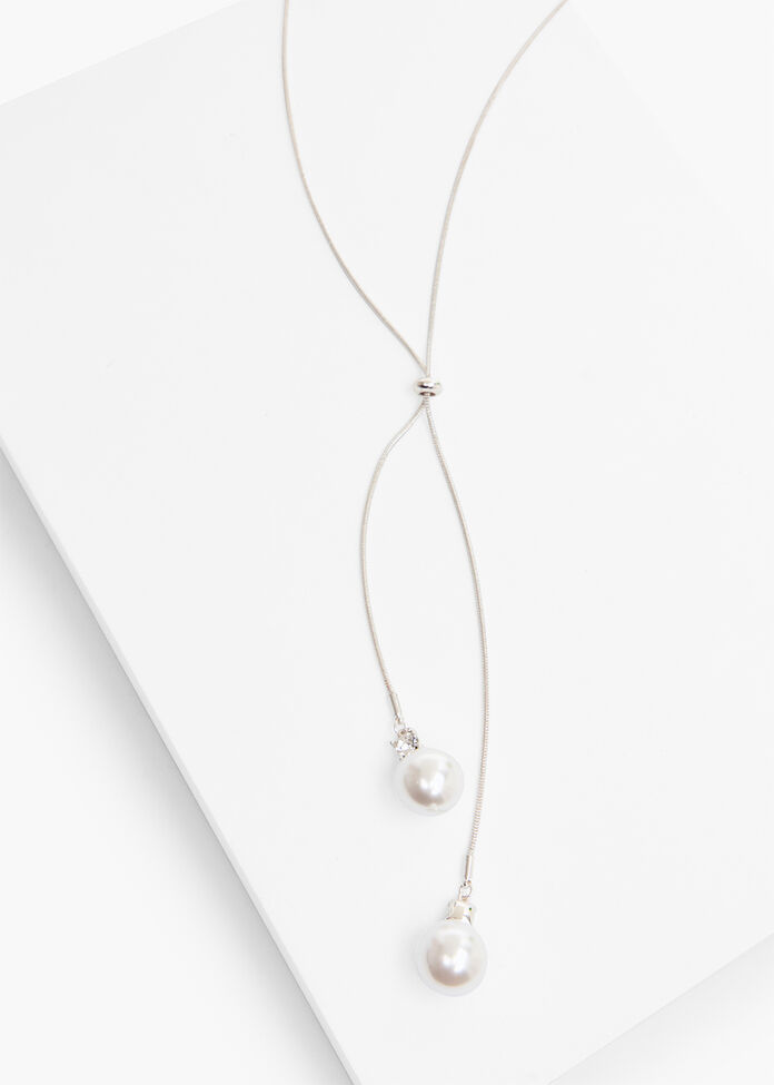 Pearl Drop Lariat, , hi-res