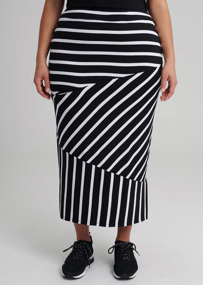 Stripey Days Skirt, , hi-res