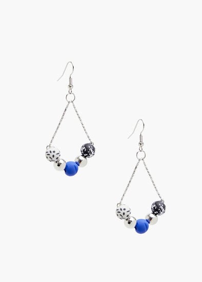 Polymer Clay Ball Earrings