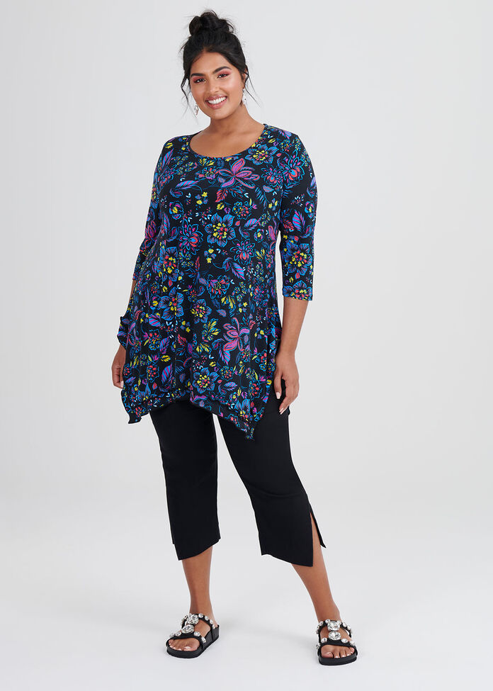 Shop Plus Size Floral Fireworks Top in Print | Sizes 12-30 | Taking ...