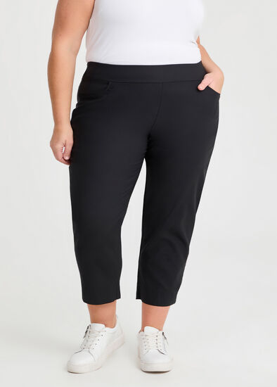 Plus Size Petite Editorial Pocket Taper Pant