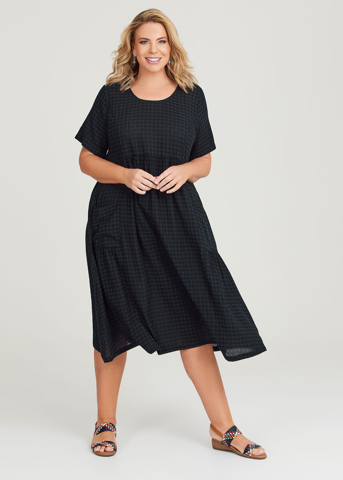 Cotton plus hotsell size dresses