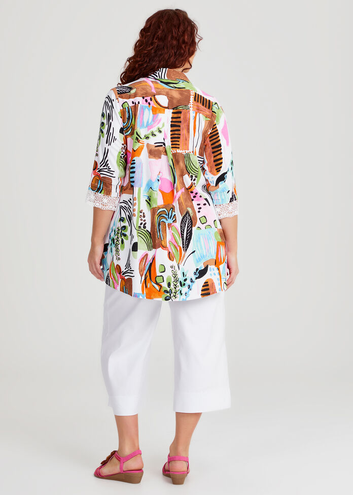 Island Postcards Natural Shirt, , hi-res