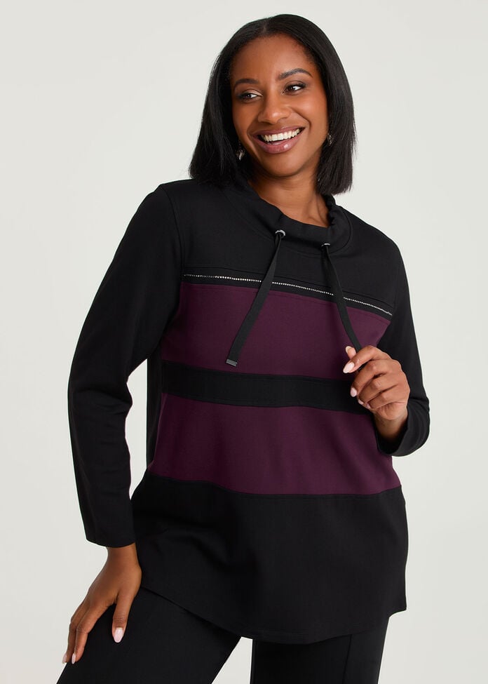 Mod Bamboo Ponte Top, , hi-res