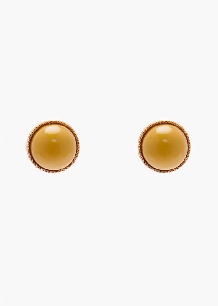 Mantra Stud Earrings, , hi-res