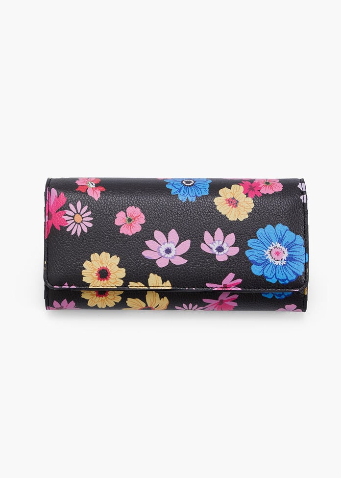 Floral Wallet, , hi-res