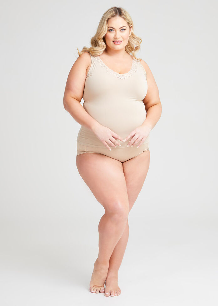 Lace Trim Micro Cami, , hi-res