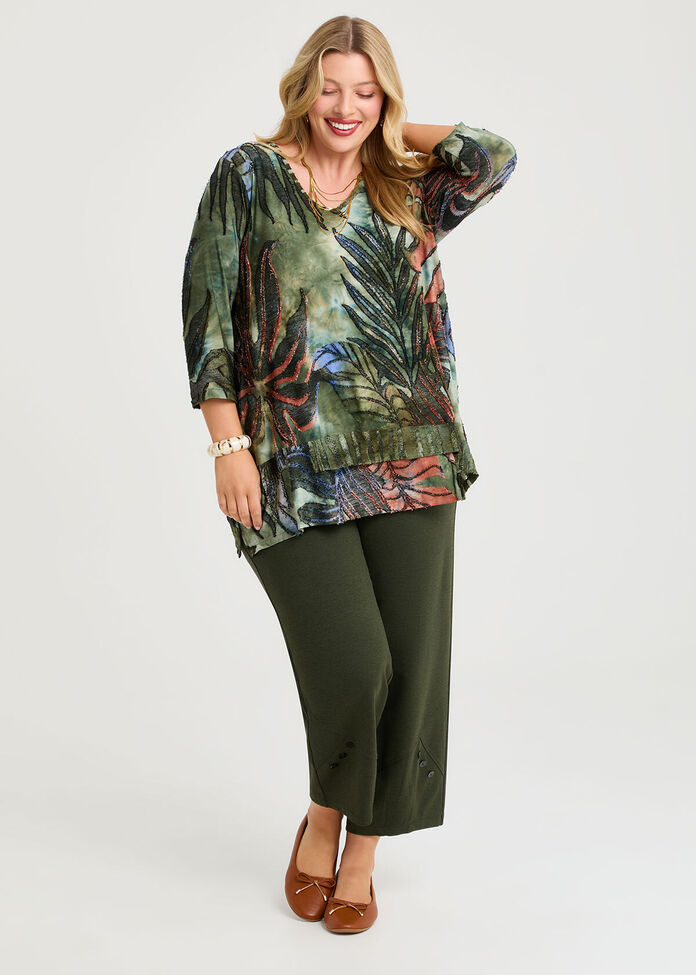 Botanical Burnout Top, , hi-res