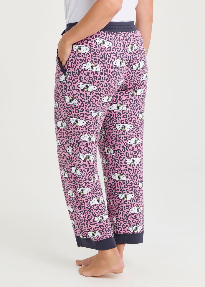 Shop Plus Size Peanuts Sleepy Animal Pj Pant, Multi | Taking Shape HK