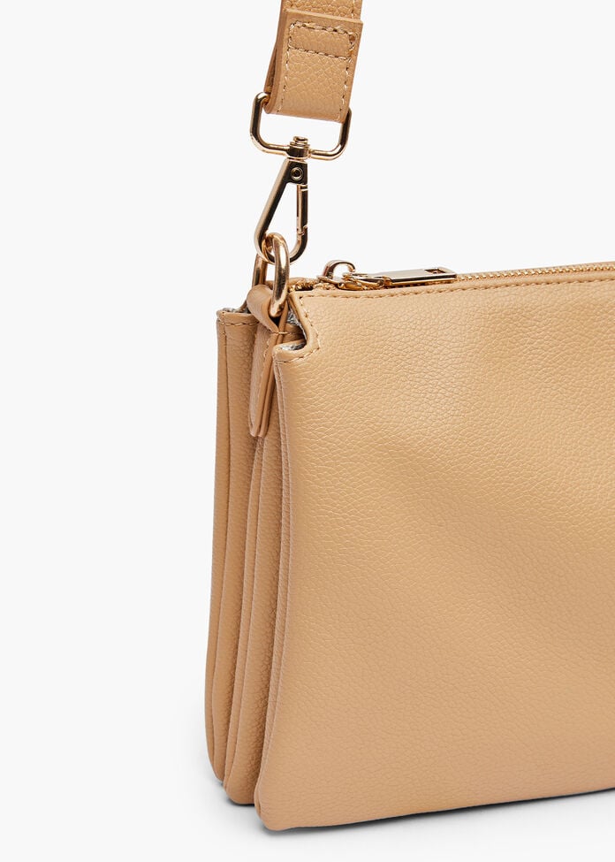 Multi Compartment Crossbody Bag, , hi-res