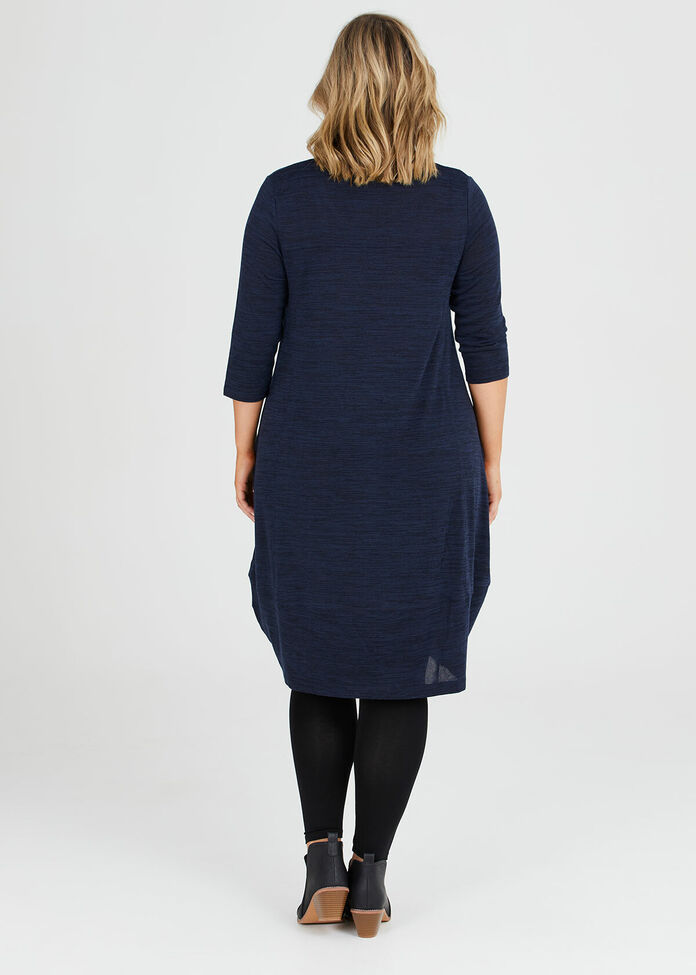 Shop Plus Size Jemma Snug Dress in Blue | Taking Shape AU