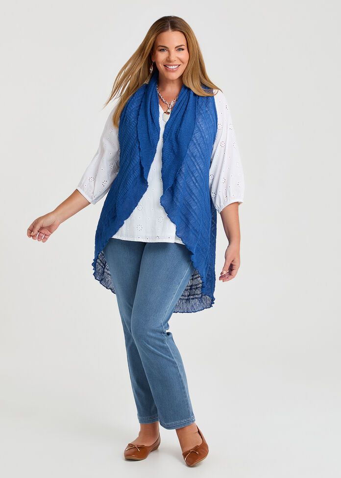 Summer Cascading Vest, , hi-res