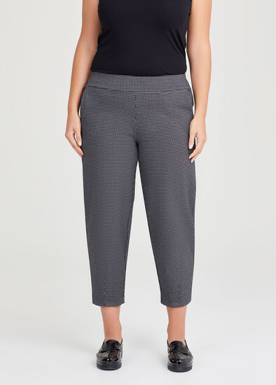 Plus Size Check Obsession Pant