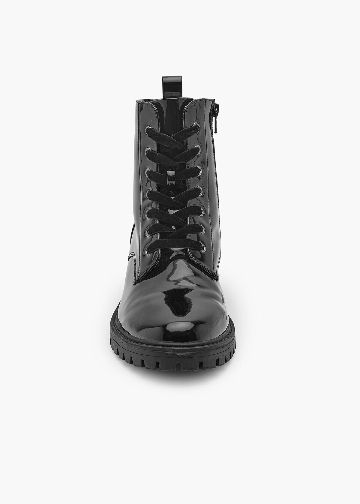 Shop Patent Lace Up Boot Comfortable Shoes Taking Shape AU