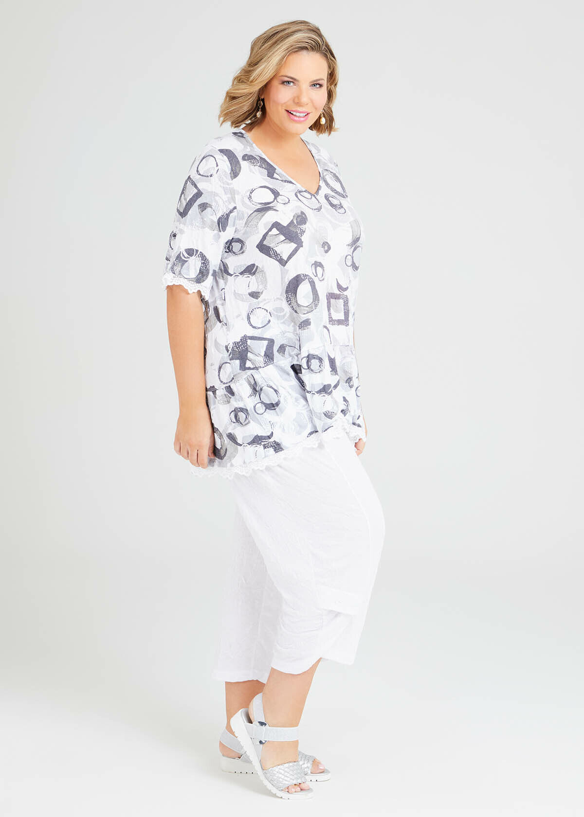 Shop Bamboo Beach Vibes Boho Top in 
