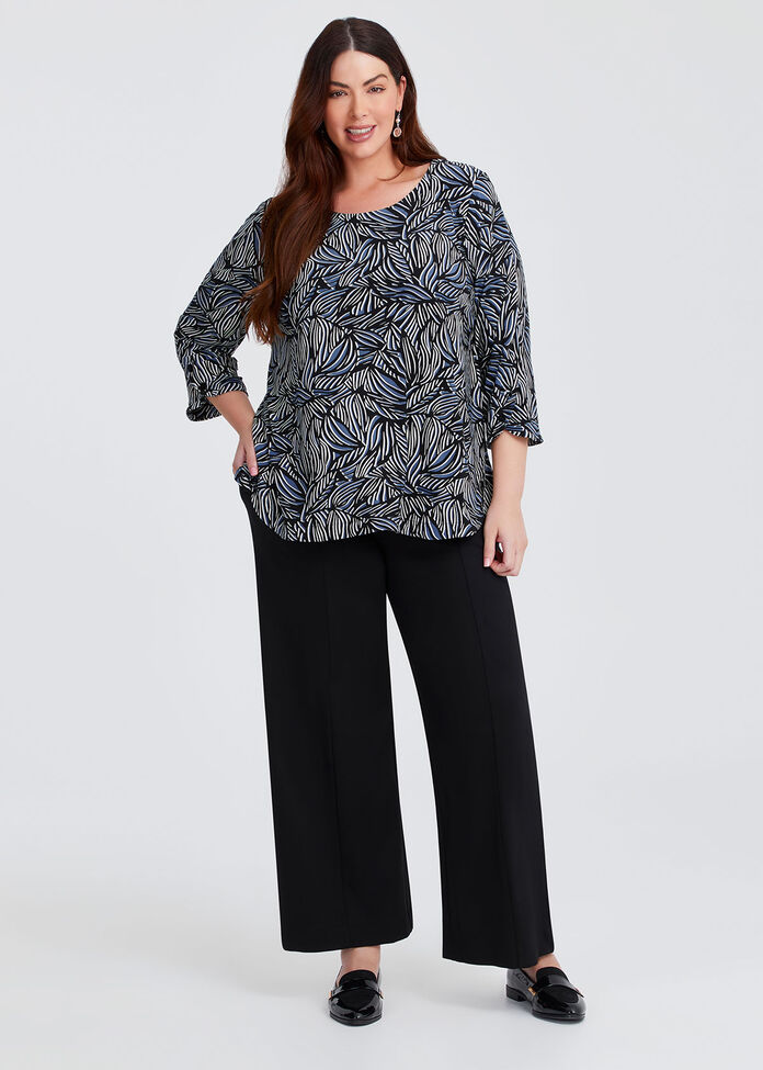 Button Detail Luna Top, , hi-res