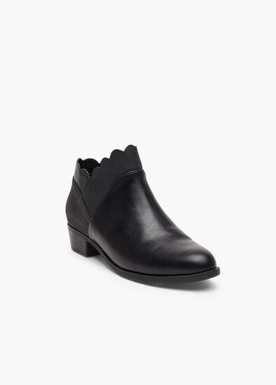 Plus Size Combo Ankle Bootie