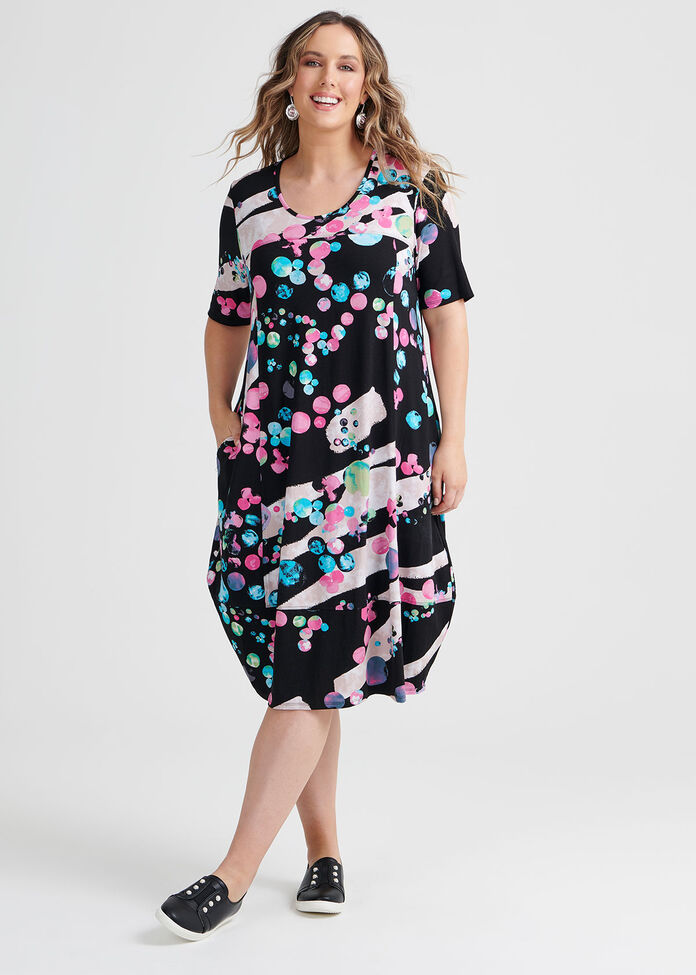 Crazy Cool Spot Dress, , hi-res