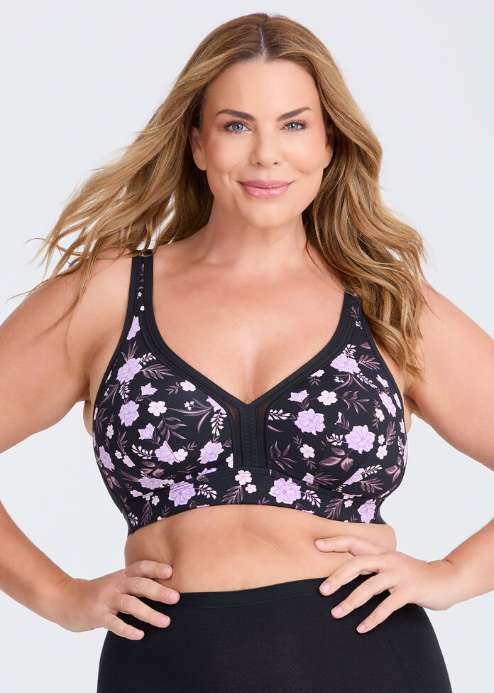 Wirefree Cooling Lounge Bra, , hi-res