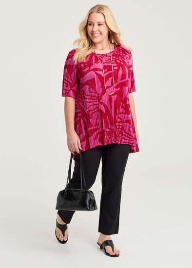 Plus Size Petite Editorial Pocket Full Length Pant