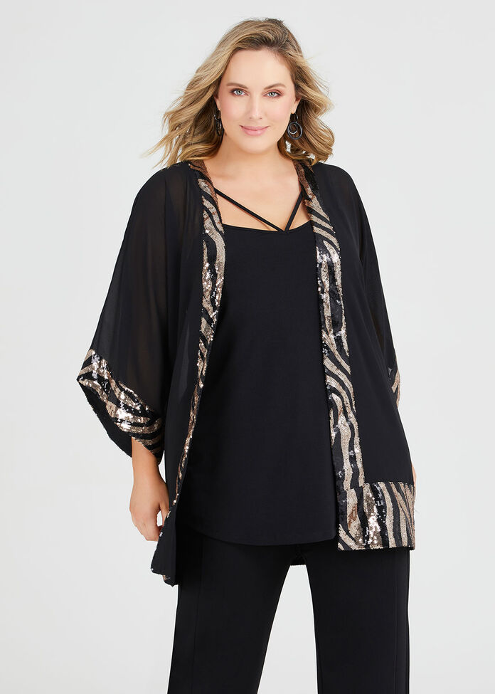 Squared Off Animal Shrug, , hi-res