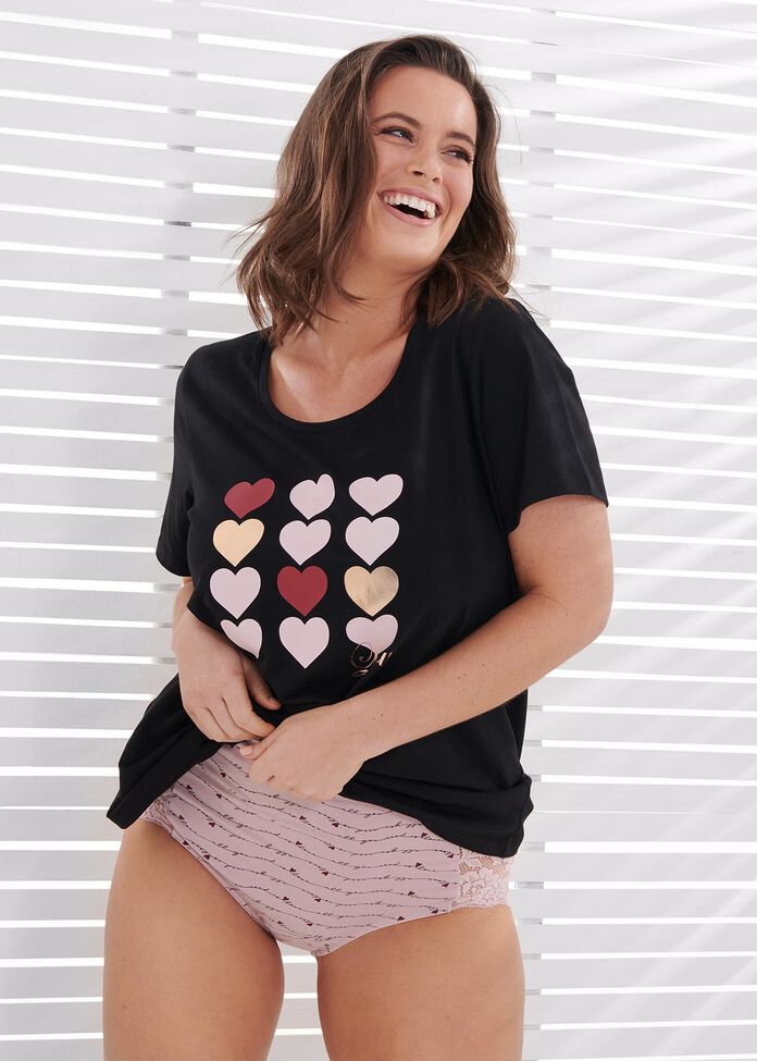 Love Story Pj Top, , hi-res
